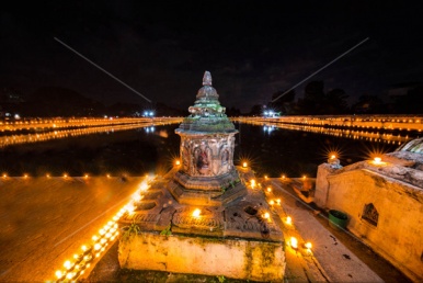 Siddha Pokhari, also called as Ta–Pukhu, was constructed during rule of the Medieval King Yakshya Malla in the early fifteenth century