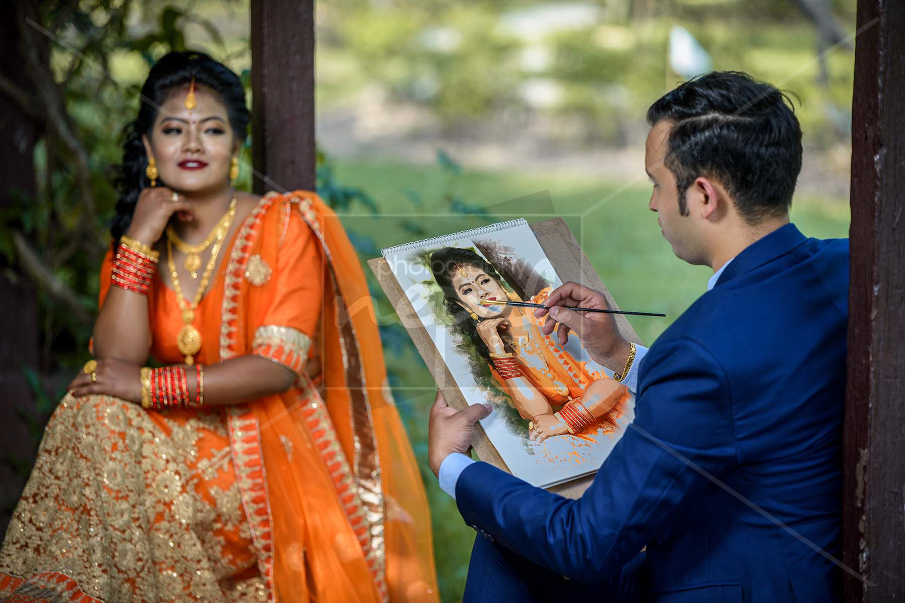 Nepali couple photoshoot 